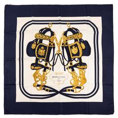 A variation of the Hermès scarf `Brides de gala ` first edited in 1957 by `Hugo Grygkar`