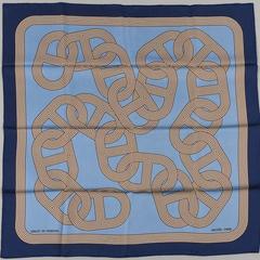 A variation of the Hermès scarf `Circuit 24 faubourg` first edited in 2012 by `Benoît-Pierre Emery`